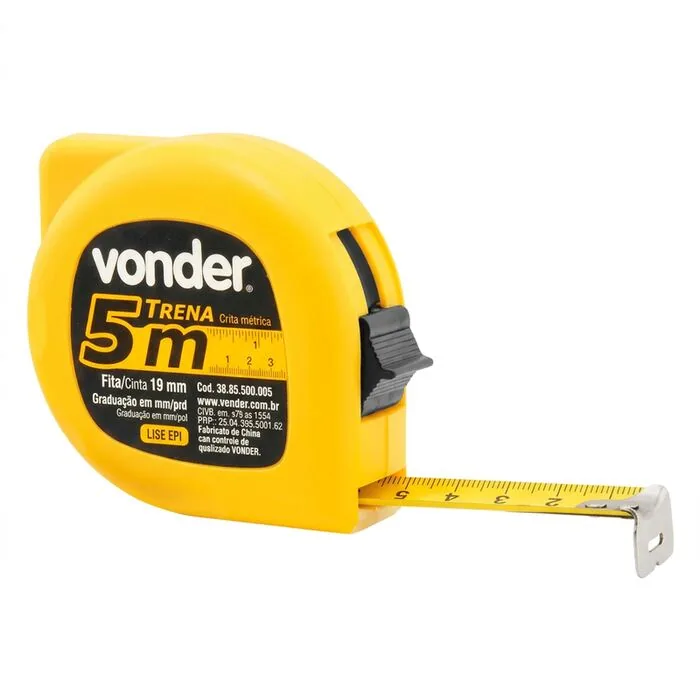 Trena Aço 5m Vonder